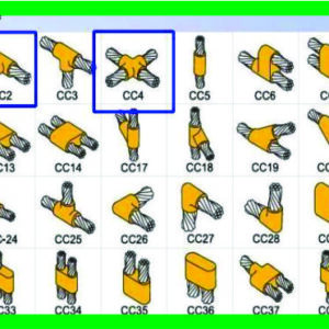 Khuôn hàn hóa nhiệt đồng Phi 16 loại T và +
