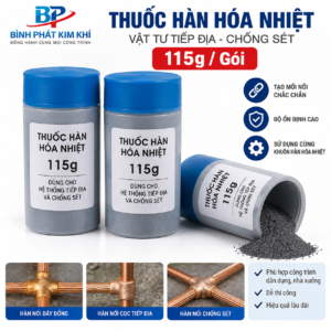 Thuốc hàn hóa nhiệt 115g dùng cho tiếp địa chống sét